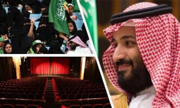 Crown Prince Mohammed bin Salman, Saudi Women and Saudi theatre – Photo complied by Egypt Today
