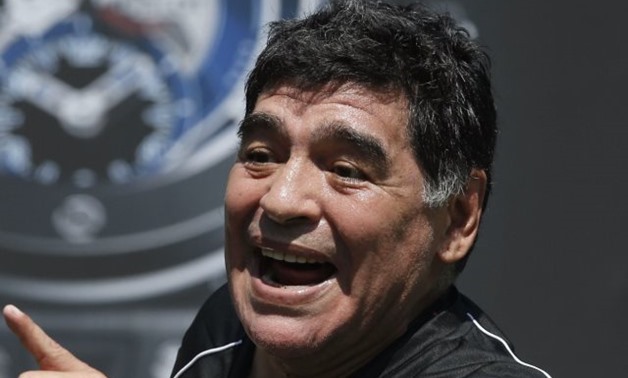 Argentinean football legend Diego Maradona – Press image courtesy FILE