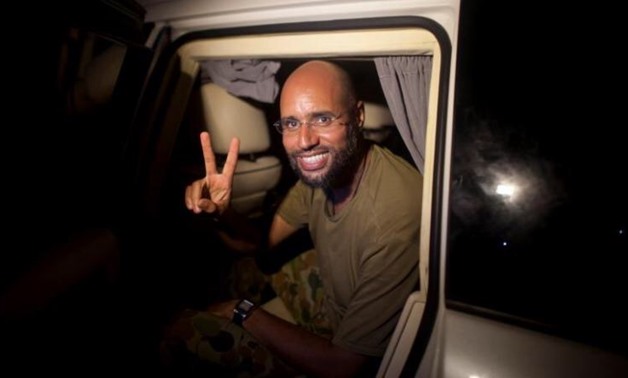 Son of slain Libyan leader Muammar Gaddafi, Saif al-Islam Gaddafi-AFP