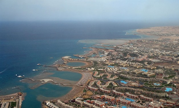 Hurghada hotels in the southern part of the city February 5, 2011 – Wikimedia/Marc Ryckaert 