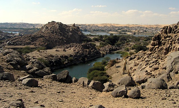 Over view of Sehel island, Aswan – Egypt monuments website 
