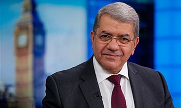 FILE - Egypt's Minister of Finance, Amr al-Garhy.
