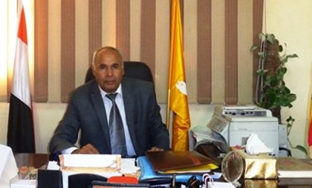 File - Mayor of Bir al-Abed City and villages Nasrallah Mohamed Nasrallah 
