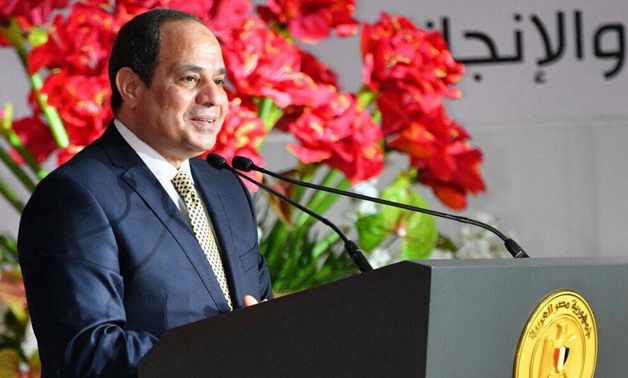 President Sisi during "Tale of a Homeland" conference – Press photo