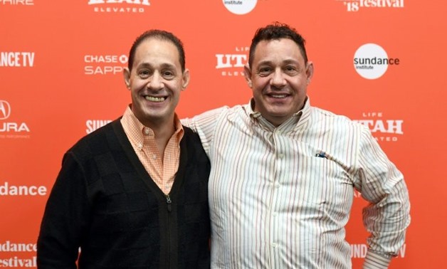 Robert "Bobby" Shafran and David Kellman attend the world premiere of "Three Identical Strangers," 