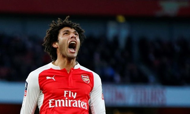 Football Soccer - Arsenal v Burnley - FA Cup Fourth Round - Emirates Stadium - 30/1/16 Arsenal's Mohamed Elneny reacts Action Images via Reuters / John Sibley