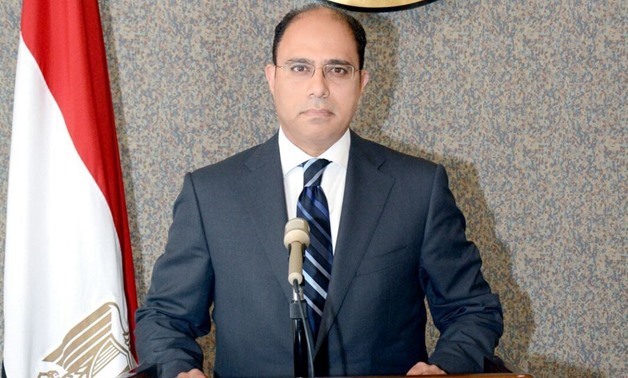 FILE - Egypt’s Foreign Ministry Spokesperson Ahmed Abu Zeid 