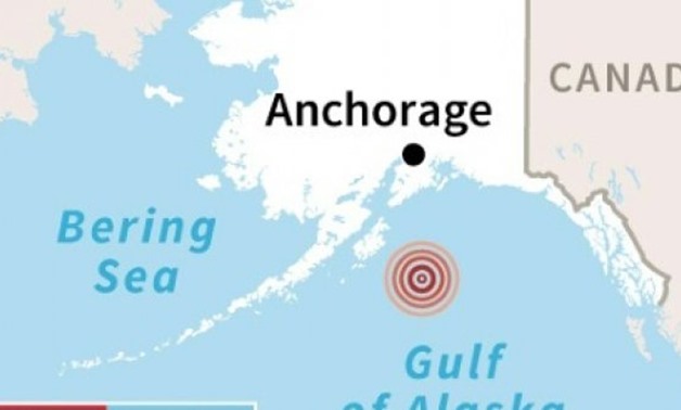Graphics/AFP | Tsunami warnings were issued for Alaska and the west coast of Canada