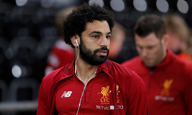 Soccer Football - Premier League - Swansea City vs Liverpool - Liberty Stadium, Swansea, Britain - January 22, 2018 Liverpool's Mohamed Salah arrives before the match Action Images via Reuters/Matthew Childs