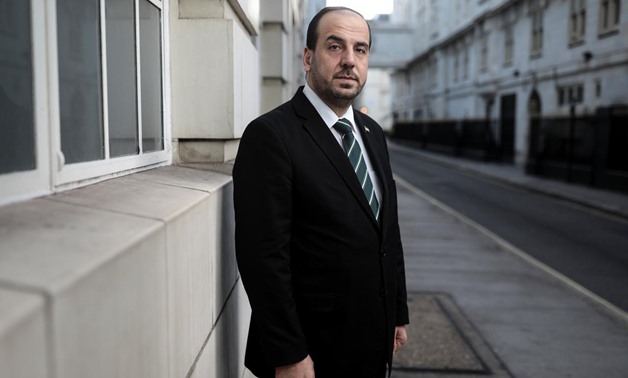 Nasr Hariri, chief negotiator for Syria's main opposition, poses for a photograph in central London, Britain January 16, 2018. REUTERS/Simon Dawson