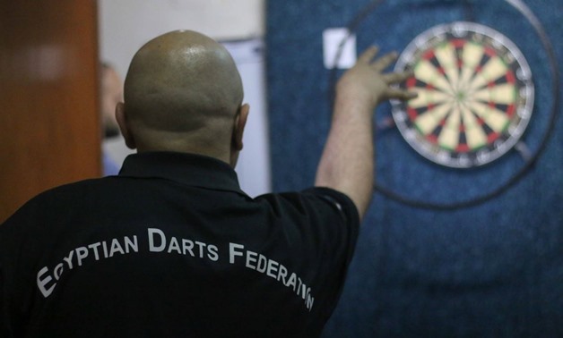 FILE: A sportsman playing Darts - Egypt Today 