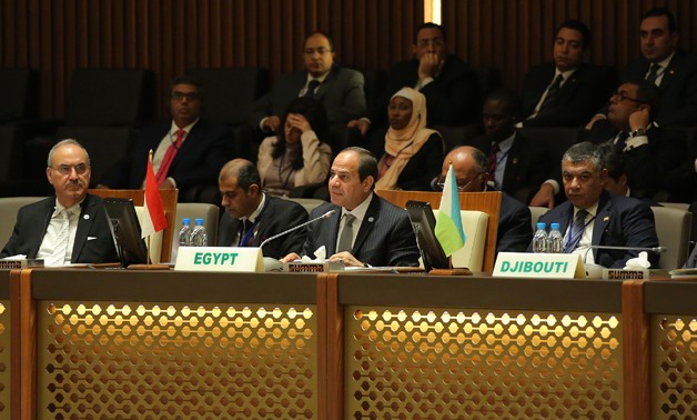 FILE - President Abdel Fatah al-Sisi participated in the opening session of the fourth Arab-Africa Summit, which was held in the capital of Equatorial Guinea, Malabo on November 24, 2016- Press photo