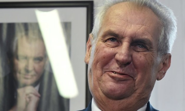 The populist ex-communist Milos Zeman represents poorer and rural voters with a lower level of education - AFP
