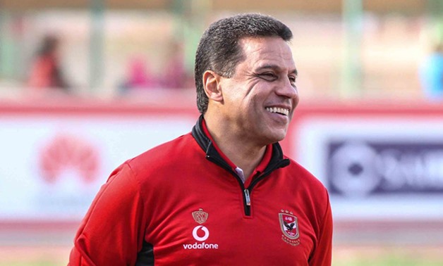 FILE – Al Ahly head coach Hossam Al Badry