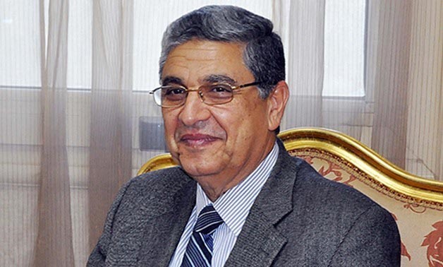 FILE- Minister of Electricity and Renewable energy Mohamed Shaker