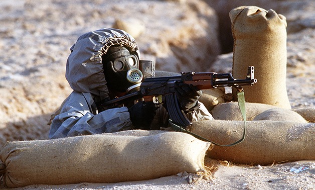 Syrian Soldier during Operation Desert Shield - Creative Commons via Wikimedia Commons