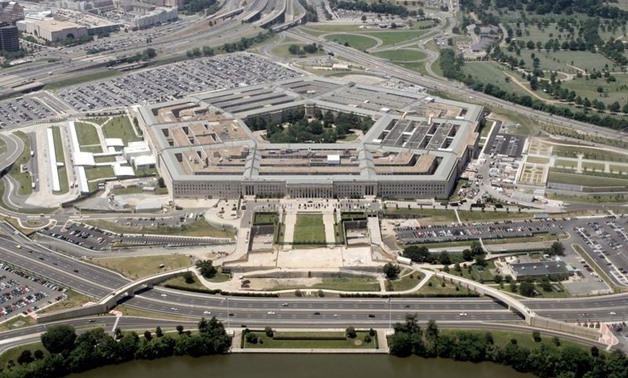 FILE PHOTO: An aerial view of the Pentagon building in Washington, June 15, 2005. REUTERS/Jason Reed.