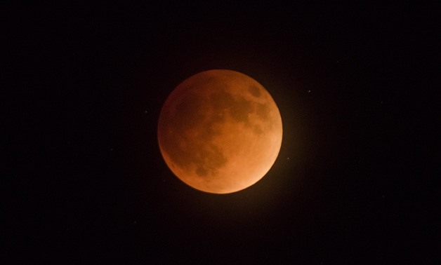 Blood Moon Sky Night Super Moon Full Eclipse - Freegreatpicture/Nikon D810