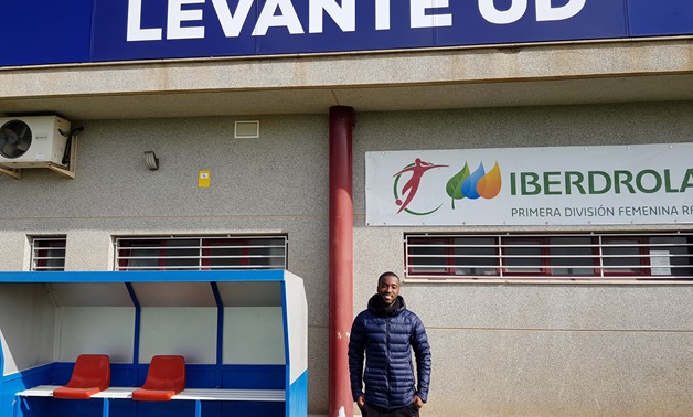 Levante player Shaq Moore poses at the club's training ground in Bunol, Spain, January 25, 2018. Picture taken January 25, 2018. REUTERS/Richard Martin
