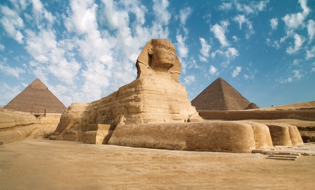Giza Pyramids and Sphinx 