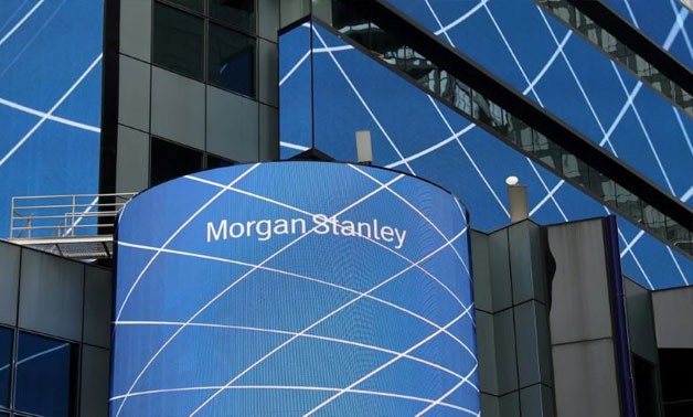 The corporate logo of financial firm Morgan Stanley is pictured on the company's world headquarters in New York, U.S. April 17, 2017 - REUTERS/Shannon Stapleton/File Photo
