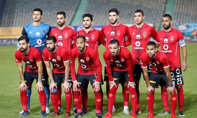 Soccer Football - Egyptian Premier League - Zamalek vs Al Ahly - Cairo International Stadium, Cairo, Egypt - January 8, 2018 Al Ahly team group before the match REUTERS/Amr Abdallah Dalsh