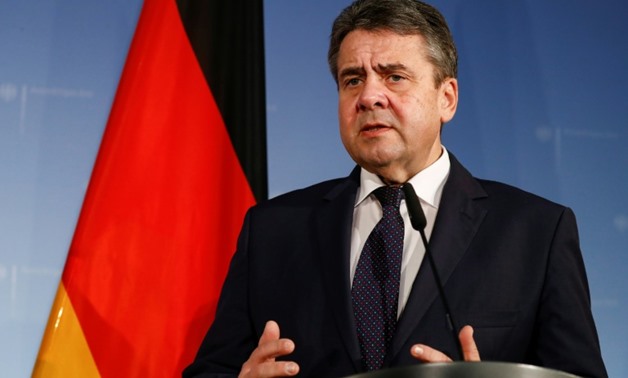 German Foreign Minister Sigmar Gabriel, pictured in January 2018, said, "As in the times of the Cold War, we in Europe are especially endangered" by "a renewed nuclear arms race"
