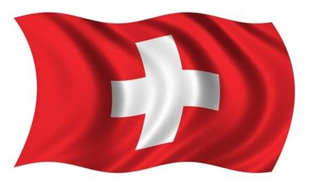 An image of the Swiss flag -  Courtesy of the official Facebook page of the Swiss Embassy in Cairo  