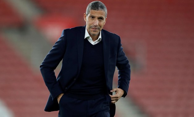 Soccer Football - Premier League - Southampton vs Brighton & Hove Albion - St Mary's Stadium, Southampton, Britain - January 31, 2018 Brighton manager Chris Hughton before the match Action Images via Reuters/Matthew Childs
