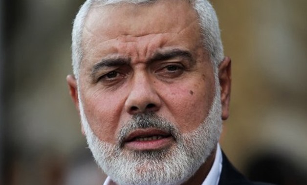 File- Hamas Chief, Ismail Haniyeh - Said Khatib / AFP