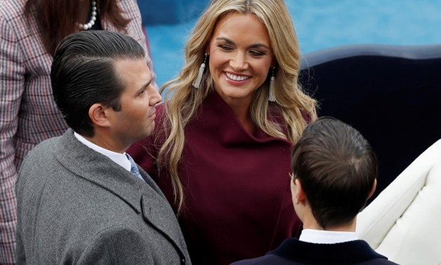 FILE PHOTO: Donald Trump Jr. and his wife Vanessa speak with Jared Kushner during inauguration ceremonies for the swearing in of Donald Trump as the 45th president of the United States on the West front of the U.S. Capitol in Washington, U.S., January 20,