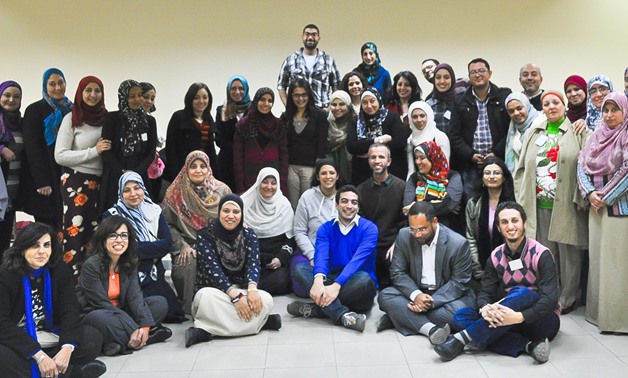 Workshop participants – Photo Courtesy of Egyptian Association for Group Therapies and Processes official Facebook Page