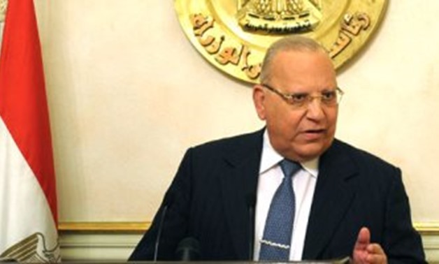 FILE- Minister of Justice Hossam Abdel-Rahim