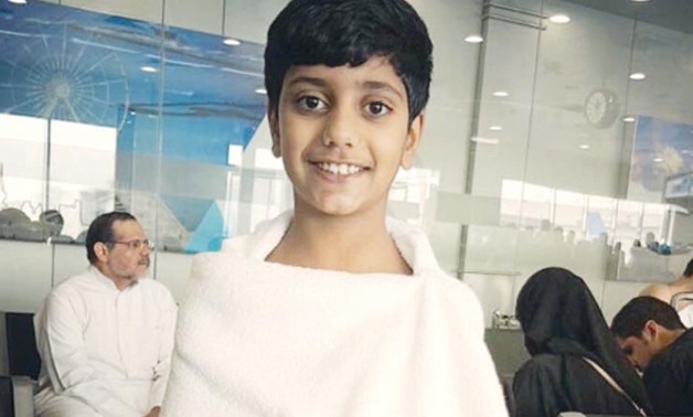 Nine-year old Kuwaiti child Eissa al-Baloushy – Photo courtesy of Twitter 