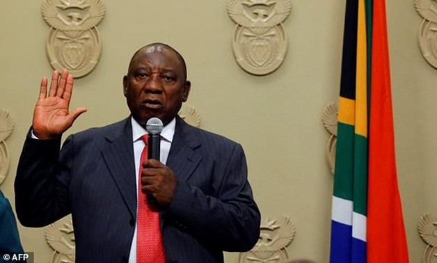 In his opening address as South Africa's new president, Cyril Ramaphosa vowed to fight corruption - AFP
