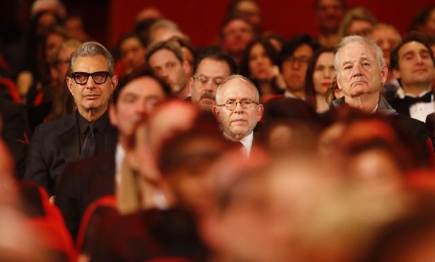 Jeff Goldblum , Bob Balaban and Bill Murray attend for the opening ceremony of the 68th Berlinale International Film Festival in Berlin, Germany, February 15, 2018. REUTERS/Fabrizio Bensch
