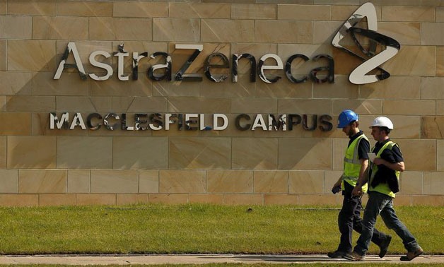 A sign is seen at an AstraZeneca site in Macclesfield, central England May 19, 2014 - REUTERS/Phil Noble/File Photo