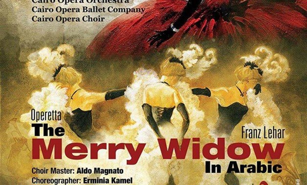 “The Merry Widow” operetta - Cairo Opera House facebook page