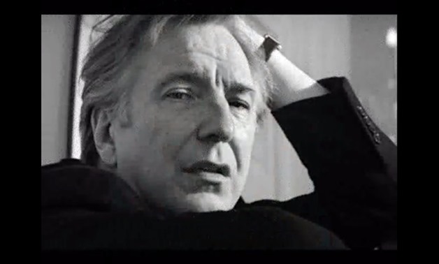 Screencap of Alan Rickman from 'Alan Rickman reads Shakespeare's "Sonnet 130" ', January 14, 2016 - Katexic Clippings Newsletter/Flickr