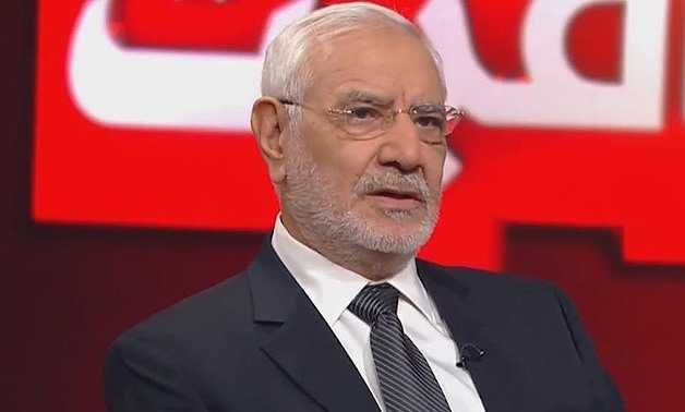 FILE - President of Strong Egypt Party and 
former presidential candidate Abdel-Moneim Aboul Fotouh