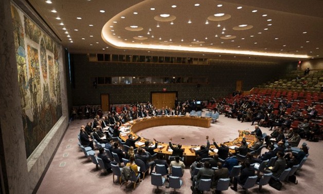 Members of the UN Security Council voted unanimously on a resolution demanding the 30-day ceasefire in Syria
