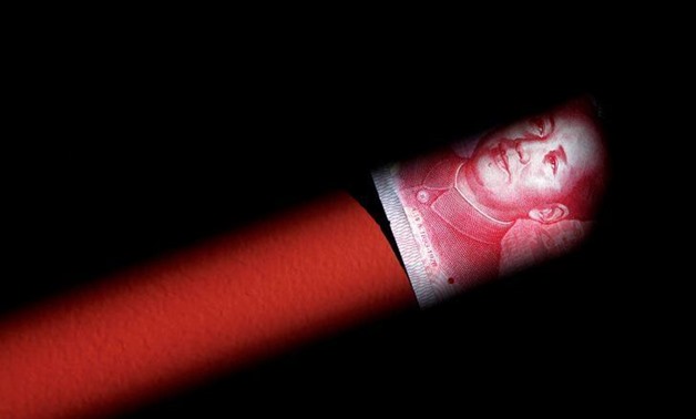 A 100 Yuan note is seen in this illustration picture in Beijing March 7, 2011. REUTERS/David Gray/File Photo
