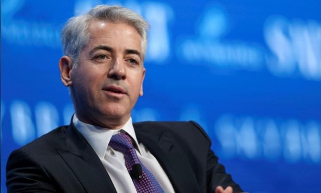 FILE PHOTO: Bill Ackman, chief executive officer and portfolio manager at Pershing Square Capital Management, speaks during the SALT conference in Las Vegas, Nevada, U.S. May 18, 2017. REUTERS/Richard Brian/File Photo