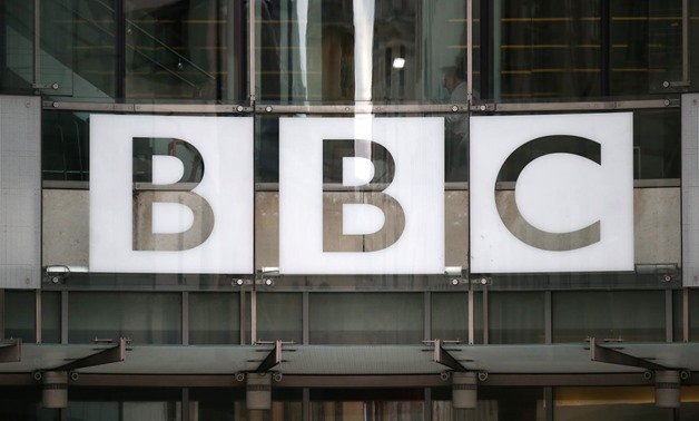 FILE PHOTO: A BBC sign is displayed outside Broadcasting House in London, Britain July 19, 2017. REUTERS/Neil Hall

