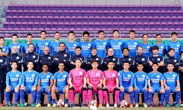 Guangzhou R&F full squad  - Courtesy of Guangzhou R&F website