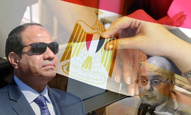 2018 Presidential election - photo combined by Egypt Today