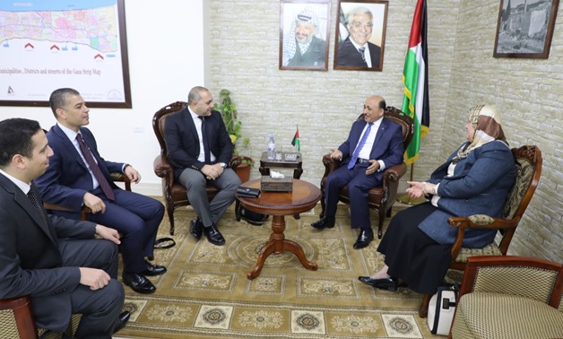 Egyptian delegation arrives in Gaza and holds several meetings to ease obstacles banning the reconciliation agreement from being fully-implemented – Press Photo