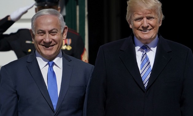 Israeli Prime Minister Benjamin Netanyahu Netanyahu praised President Donald Trump's highly contentious decision to move the US embassy to Jerusalem, during a meeting at the White House - AFP 
