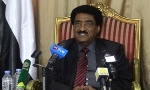 FILE- Sudanese ambassador to Egypt Abdel Mahmoud Abdel Halim