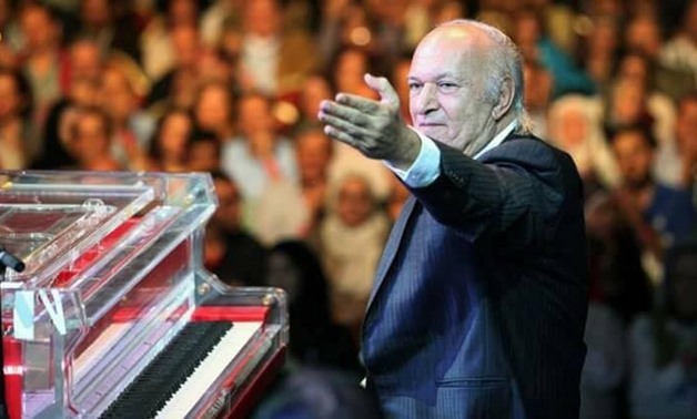 The veteren Egyptian musician Omar Khairat who will perform two concerts at Cairo Opera House on March 13 and 14 – Cairo Opera House Facebook Page.
